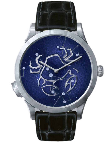 梵克雅宝维修VCA Midnight_Zodiac_Lumineux-Cancer诗意星象系列之巨蟹座腕表